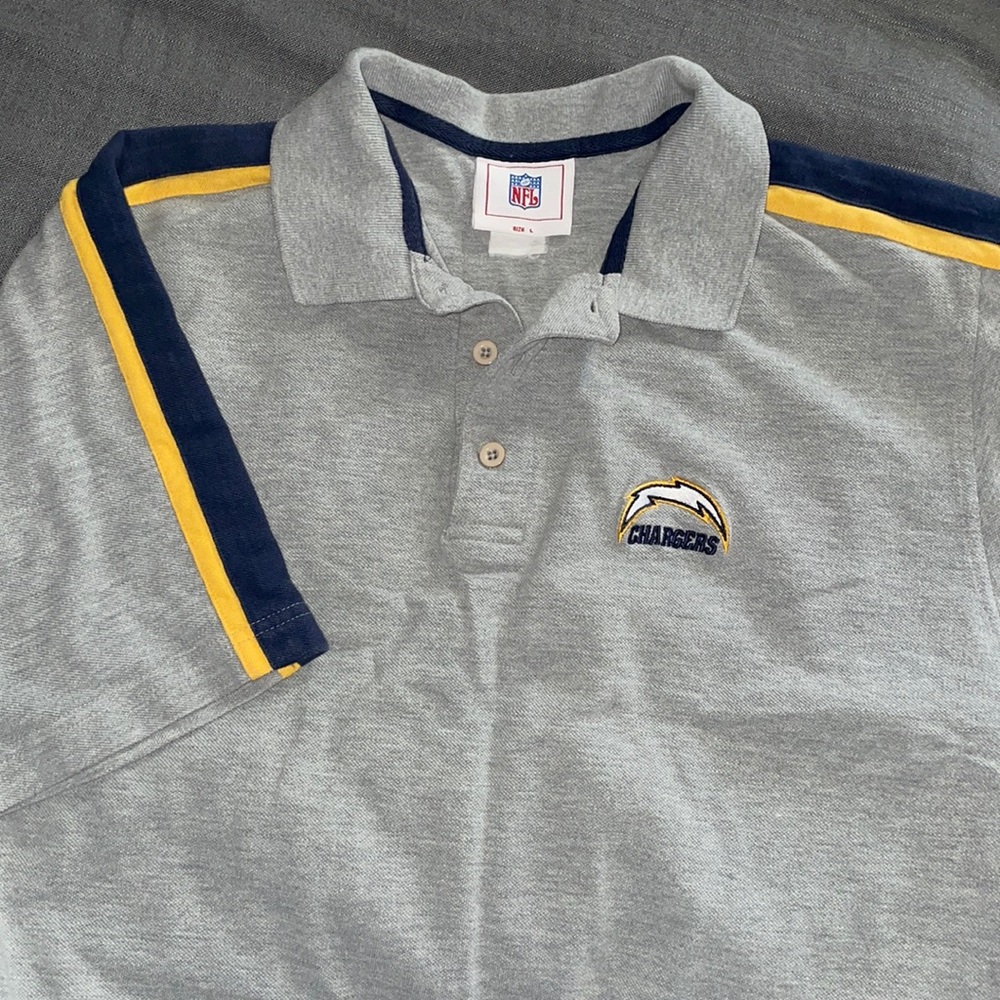 Chargers NFL Football collar shirt